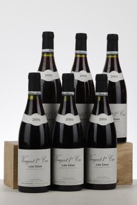 VOUGEOT LES CRAS 2000 - Charles Antonin - 6 Bottles