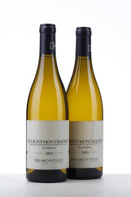PULIGNY MONTRACHET LA GARENNE 2003 - Deux Montille - 2 Bottles