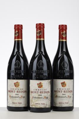 CHATEAUNEUF DU PAPE MONTREDON 2005 - Mont Redon - 3 Bottles