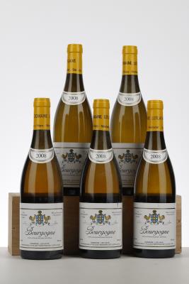 BOURGOGNE BLANC 2008 - Domaine Leflaive - 5 Bottles