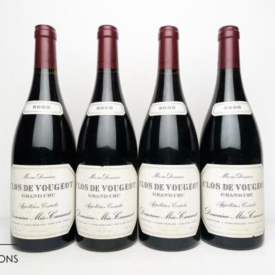 CLOS DE VOUGEOT 2000 - Meo Camuzet - 4 Bottles