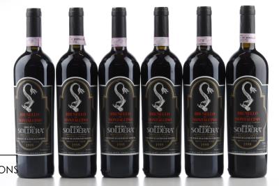 BRUNELLO DI MONTALCINO CASE BASSE RISERVA 1999 - Soldera  - 6 Bottles