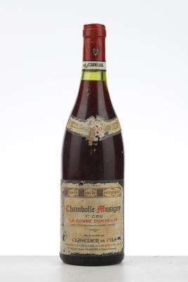 CHAMBOLLE MUSIGNY LA COMBE D'ORVEAUX 1989 - Bruno Clavelier - 1 Bottle