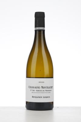 CHASSAGNE MONTRACHET BLANC ABBAYE DE MORGEOT 2020 - Benjamin Leroux - 1 Bottle