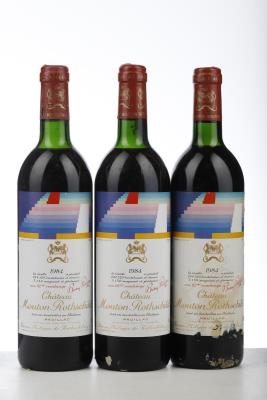 MOUTON ROTHSCHILD 1984 - Mc - 3 Bottles