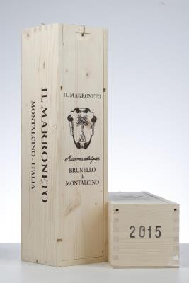 BRUNELLO DI MONTALCINO MADONNA DELLE GRAZIE 2015 - Il Marroneto - 2 Magnums - Owc 1