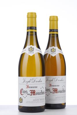 BEAUNE CLOS DES MOUCHES BLANC 2010 - Joseph Drouhin - 2 Bottles