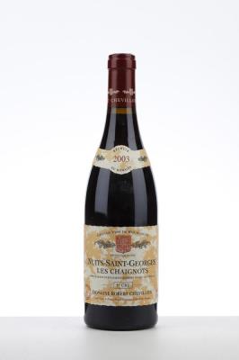 NUITS ST GEORGES LES CHAIGNOTS 2003 - Robert Chevillon - 1 Bottle