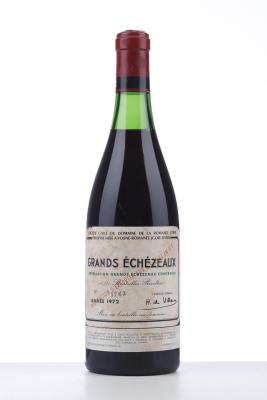 GRANDS ECHEZEAUX 1972 - Domaine de la Romanee Conti - 1 Bottle