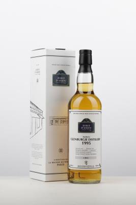 GLENBURGIE 20 RUE D'ANJOU SINGLE MALT 1995 - Signatory - 55,6 ABV - Distilled 1995 - Bottled 2018 - Outturn: 221 bottles - Cask 6542 - 1 Bottle - Oc 1