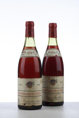 POMMARD RUGIENS 1978 - Jules Guillemard     - 2 Bottles