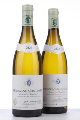 CHASSAGNE MONTRACHET BLANC LA BOUDRIOTTE 2022 - Ramonet - 2 Bottles