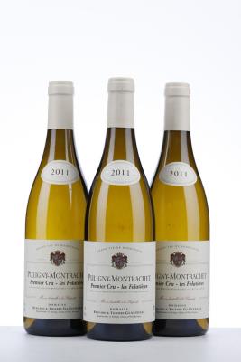 PULIGNY MONTRACHET LES FOLATIERES 2011 - Bernard et Thierry Glantenay - 3 Bottles