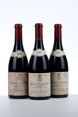 CLOS VOUGEOT 1999 - Forey - 3 Bottles