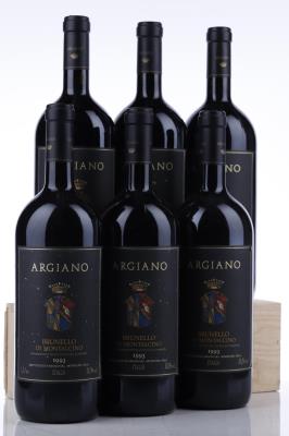 BRUNELLO DI MONTALCINO 1993 - Argiano - 6 Magnums