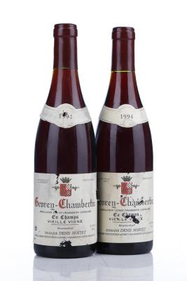 GEVREY CHAMBERTIN EN CHAMPS VIEILLE VIGNE 1994 - Denis Mortet - 2 Bottles