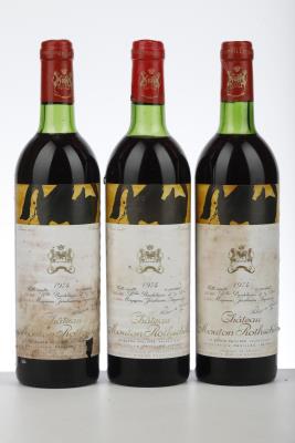 MOUTON ROTHSCHILD 1974 - Mc - 3 Bottles