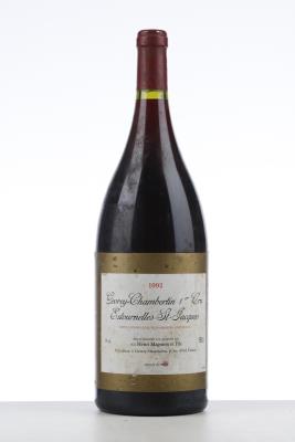 GEVREY CHAMBERTIN ESTOURNELLES ST JACQUES 1992 - Henri Magnien - 1 Magnum