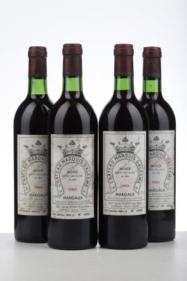 MARQUIS D'ALESME BECKER 1982 - Mc - 4 Bottles