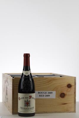 CHATEAUNEUF DU PAPE CLOS DES PAPES 2009 - Avril - 12 Bottles - Owc 12