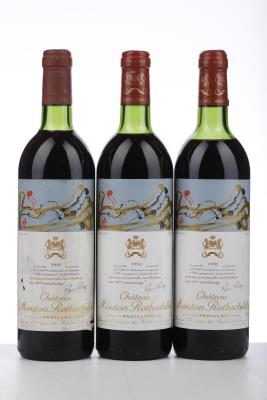 MOUTON ROTHSCHILD 1981 - Mc - 3 Bottles