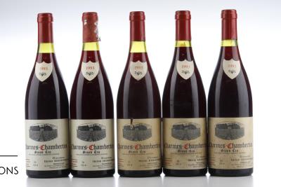 CHARMES CHAMBERTIN 1993 - Henri Rebourseau - 5 Bottles