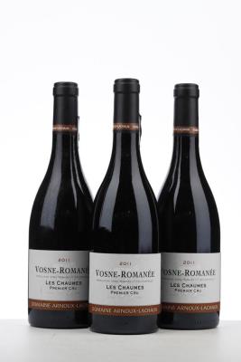 VOSNE ROMANEE LES CHAUMES 2011 - Arnoux Lachaux - 3 Bottles