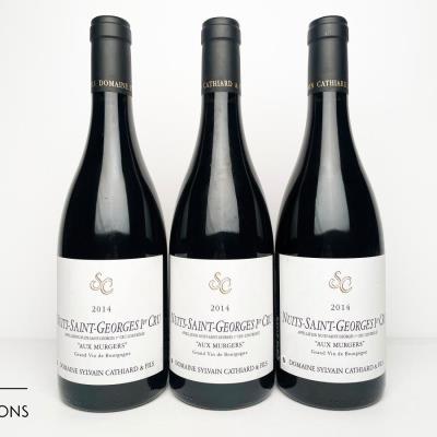 NUITS ST GEORGES AUX MURGERS 2014 - Sylvain Cathiard - 3 Bottles
