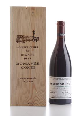 RICHEBOURG 2012 - Domaine de la Romanee Conti - 1 Bottle - Owc 1