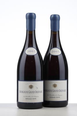 BOURGOGNE GRAND ORDINAIRE 2007 - Arnaud Ente - 2 Bottles