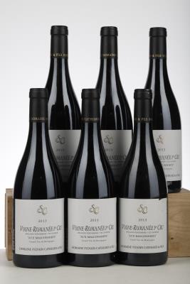 VOSNE ROMANEE AUX MALCONSORTS 2013 - Sylvain Cathiard - 6 Bottles