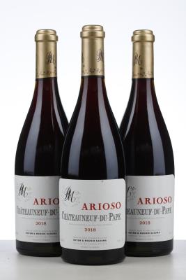CHATEAUNEUF DU PAPE ARIOSO 2018 - Rotem et Mounir Saouma - 3 Bottles