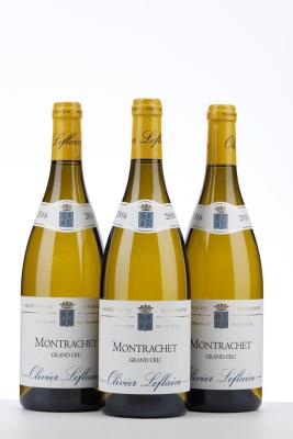 MONTRACHET 2016 - Olivier Leflaive - 3 Bottles