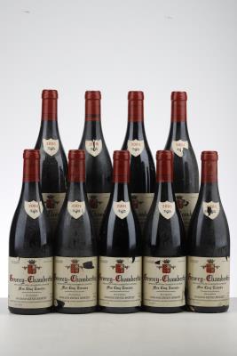 GEVREY CHAMBERTIN MES CINQ TERROIRS 2004 - Denis Mortet - 9 Bottles