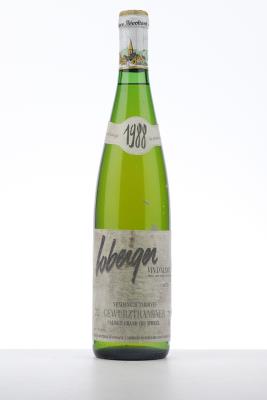 GEWURZTRAMINER SPIEGEL VENDANGES TARDIVES 1988 - Loberger - 1 Bottle