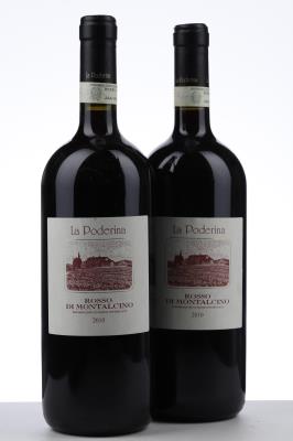 ROSSO DI MONTALCINO LA PODERINA 2010 - Poderina - 2 Magnums