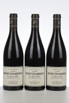 GEVREY CHAMBERTIN LES JEUNES ROIS 2016 - Rene Bouvier - 3 Bottles