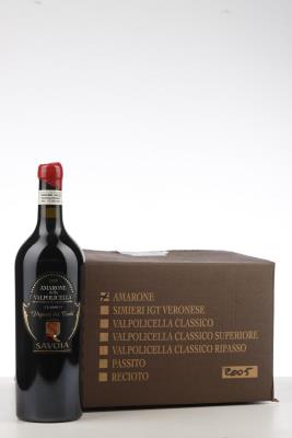 AMARONE DELLA VALPOLICELLA CLASSICO VIGNETI DEI COALI 2005 - Savoia - 6 Bottles - Oc 6
