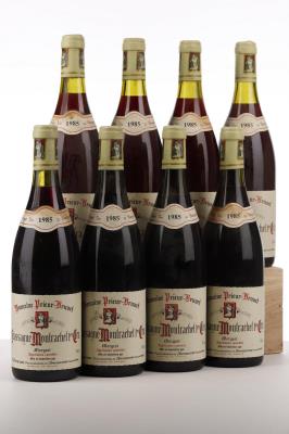 CHASSAGNE MONTRACHET MORGEOT 1985 - G. Prieur - 8 Bottles