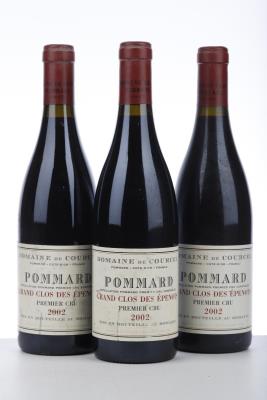 POMMARD GRAND CLOS DES EPENOTS 2002 - Domaine de Courcel - 3 Bottles