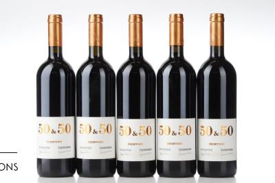 50&50 1998 - Capannelle & Avignonesi- 5 Bottles - Owc 6