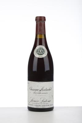 CHASSAGNE MONTRACHET ROUGE 1982 - Louis Latour - 1 Bottle