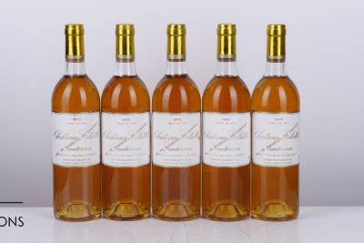 GILETTE CREME DE TETE 1970 - Mc - 5 Bottles