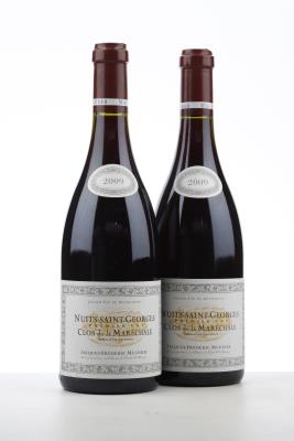 NUITS ST GEORGES CLOS DE LA MARECHALE 2009 - Jacques Frederic Mugnier - 2 Bottles