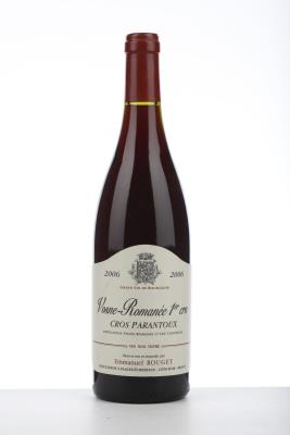 VOSNE ROMANEE CROS PARANTOUX 2006 - Emmanuel Rouget - 1 Bottle