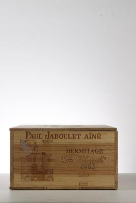 HERMITAGE LA CHAPELLE 2003 - Paul Jaboulet - 12 Bottles - Owc 12