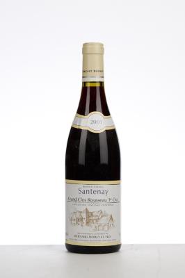 SANTENAY GRAND CLOS ROUSSEAU 2001 - Bernard Morey - 1 Bottle