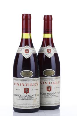 CHAMBOLLE MUSIGNY LA COMBE D'ORVEAU 1992 - Faiveley - 3 Bottles