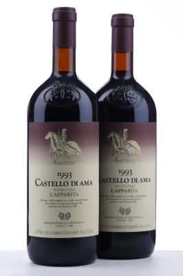 L'APPARITA 1993 - CASTELLO DI AMA - 2 Magnums