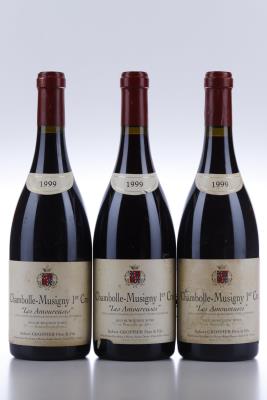 CHAMBOLLE MUSIGNY LES AMOUREUSES 1999 - Robert Groffier - 3 Bottles